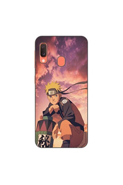 OEM Husa compatibila cu Samsung Galaxy A20e Silicon Gel Tpu Model Naruto Perg...