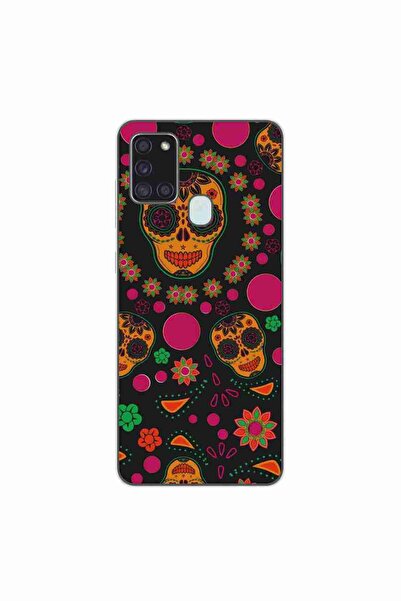 OEM Husa compatibila cu Samsung Galaxy A21s Silicon Gel Tpu Model Halloween F...