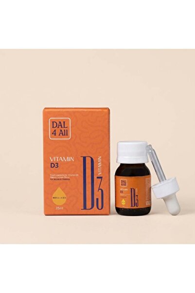 Bexer Pharmaceutical DAL 4 All Vitamin D3 Drops 25ml – Lemon Flavored Liquid ...