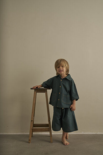 Green Safari Series Shirt Set