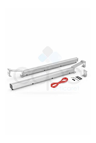 CPC e-ticaret Kare Balkon Çamaşırlık Askılığı Metalik Gri 60X25 Kurutmalık
