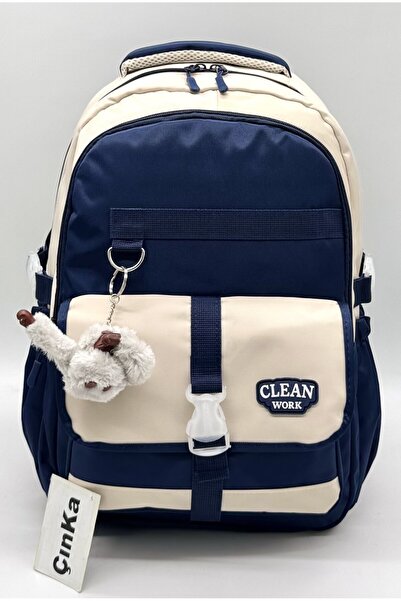 Çınka Bags Luxury Unisex Satin Water Resistant Fabric Middle School High Scho...