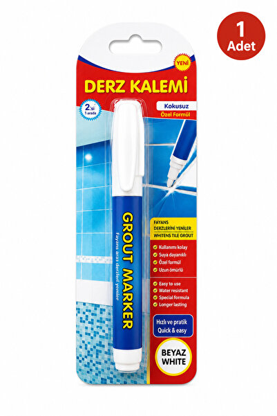 Arkhelais Derz Kalemi - Fayans Derz Boyası - Beyaz Derz Dolgu Yenileme Kalemi...