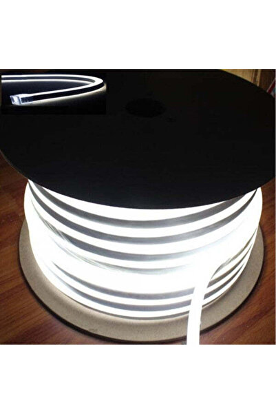 Vivendo Furtun 100m Banda LED Neon tip Rola, Flexibil, Alb rece/Alb cald/Verd...