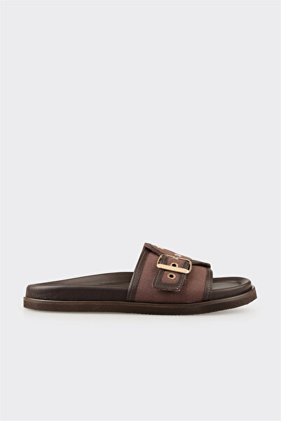 Elle Shoes Kahve Kadın Günlük Terlik