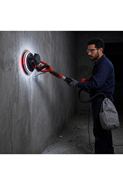 GearZone 800W Drywall Sander, Electric Drywall Sander with Vacuum Dust Collec...
