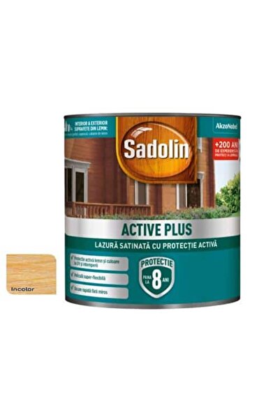 Sadolin Σατινάτο βερνίκι ξύλου, υδατοδιαλυτό, Σαντολίν, άχρωμο 2,5 λίτρα / EX...