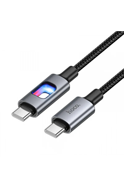 hoco. USB-C - USB-C HOCO U144 Καλώδιο Δεδομένων και Φόρτισης LED, 60W, 1.2μ, ...