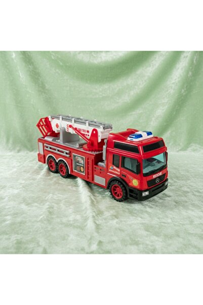 Pravalia Magica Camion de Pompieri „Fire Rescue” cu Scară Extensibilă și Rota...