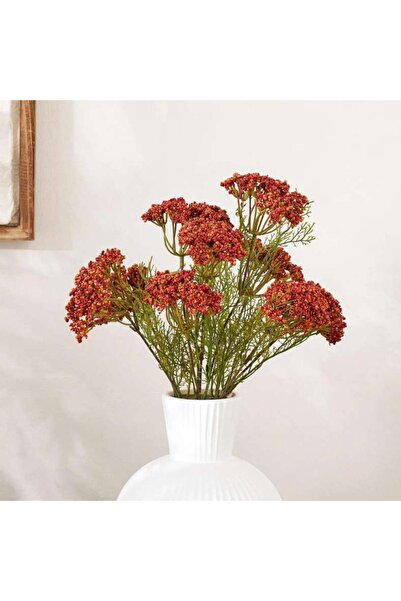 PAN HOME Wild Flower Artificial Bush 22.86x22.86x43.18cm- Orange