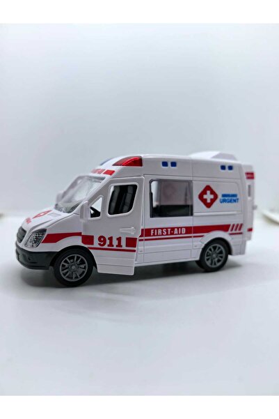 Pravalia Magica Jucărie Mașină de Intervenție, Uși Mobile, Ambulanta