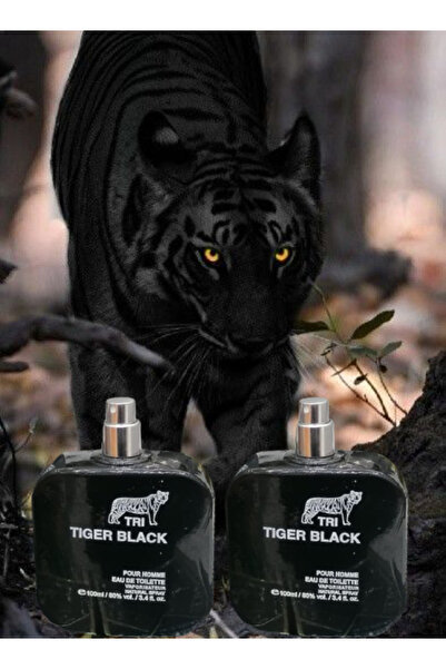 trı 2 Pieces Tiger Black Perfume 100ML