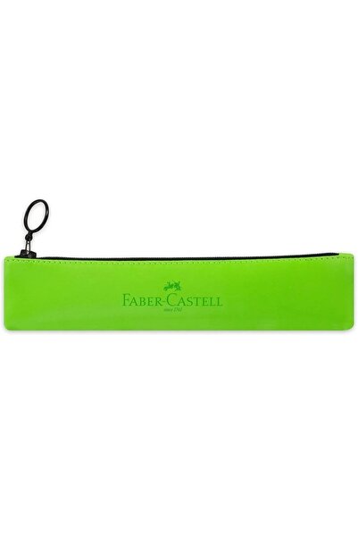 Faber Elastic Pencil Bag Green