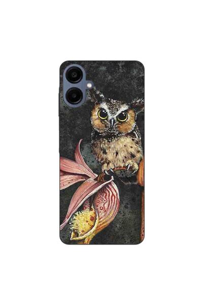 OEM Husa compatibila cu Samsung Galaxy A06 Silicon Gel Tpu Model Owl Painted