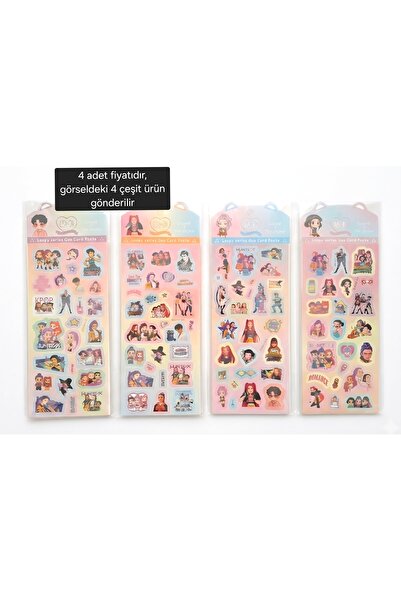 dogadastore K-Pop Huntrix Sticker 4 Lü