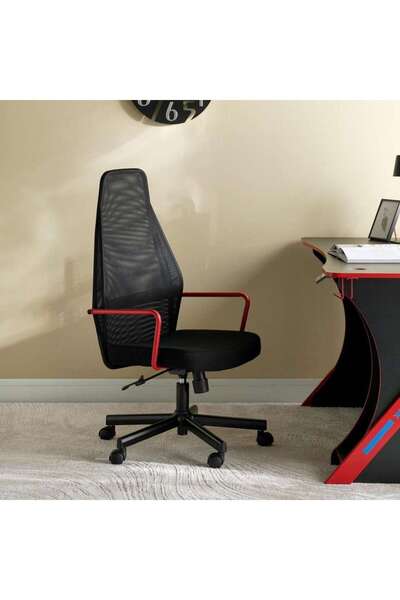 PAN HOME Glide High Back Office Chair - Black