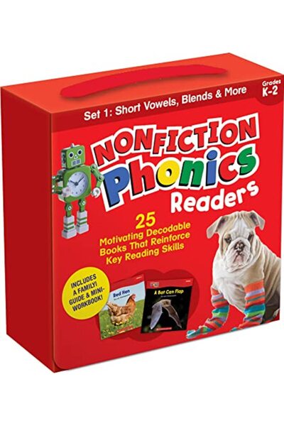 Ingram Nonfiction Phonics Readers Set 1: Short Vowels, Blends & More (Single-...