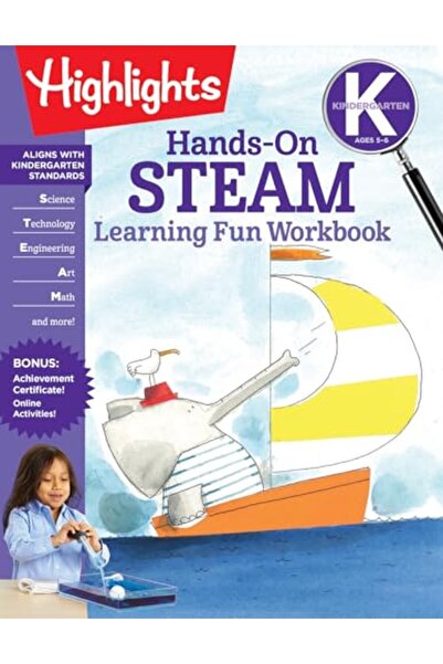Penguin Press كتاب تمارين تعليمية عملية لرياض الأطفال بنظام STEAM