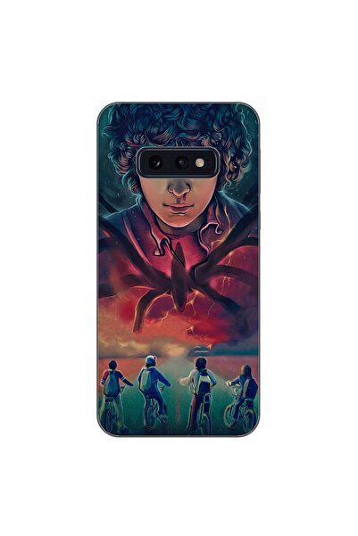 OEM Husa compatibila cu Samsung Galaxy S10e Silicon Gel Tpu Model Stranger Th...