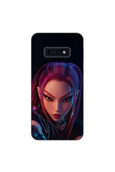 OEM Husa compatibila cu Samsung Galaxy S10e Silicon Gel Tpu Model KPop Demon ...