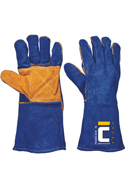 3M Mănuși de sudor din piele PUGNAX BLUE cu Kevlar ® Fibre - mărimea 10