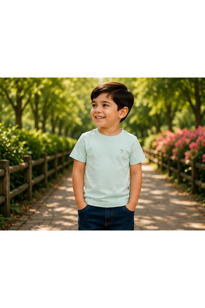ETEN Boys Basic R/N T-Shirt S/S, 24M