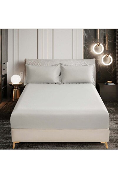 Donetella Bedding Fitted Sheet 2-Pcs Twin Size Solid Bed Sheet Set Fits(120x2...