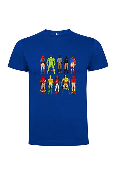 iLovePrints Colorful Heroic Brotherhood Tshirt