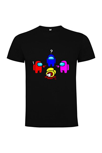 iLovePrints Colorful Crewmates Converge Tshirt