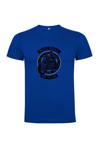 iLovePrints Biker's Bone Ride Tshirt