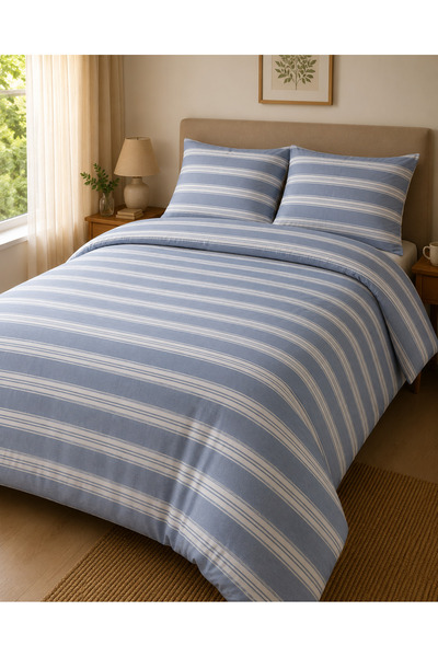 pınarhome collectıon 100% Cotton 59 Threads Reinforced Single Bedding Cover (...