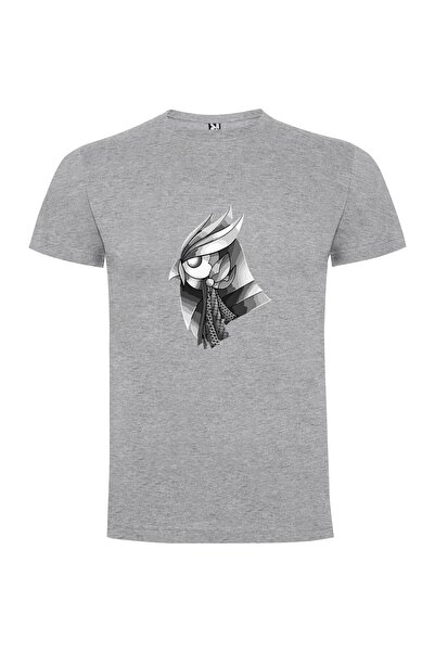 iLovePrints Monochrome Avian Anthropomorphism Tshirt