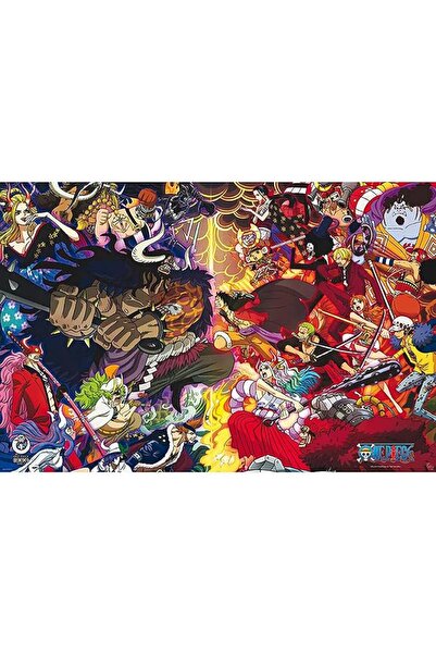 ESSESORIES One Piece Anime Poster Wall Art Room Decor Self Adhesive