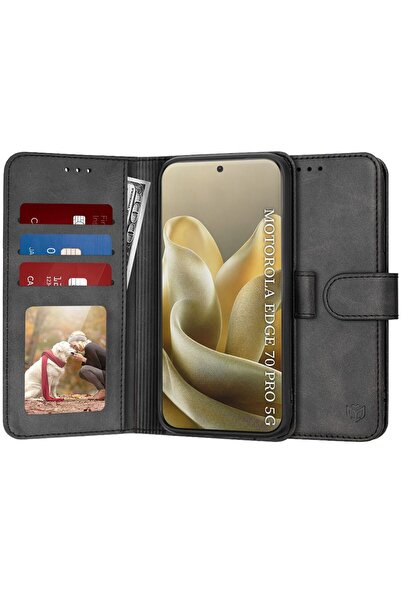 Techsuit Ημερολόγιο - Motorola Edge 70 Pro - Μαύρο