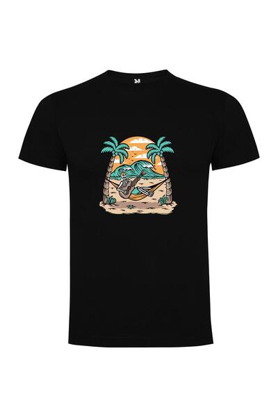 iLovePrints Skeletal Seaside Serenade Tshirt