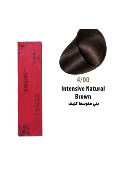 pasteel Pastel Hair Dye 4.00 Chestnut and Intense Argan for Rich Color and He...