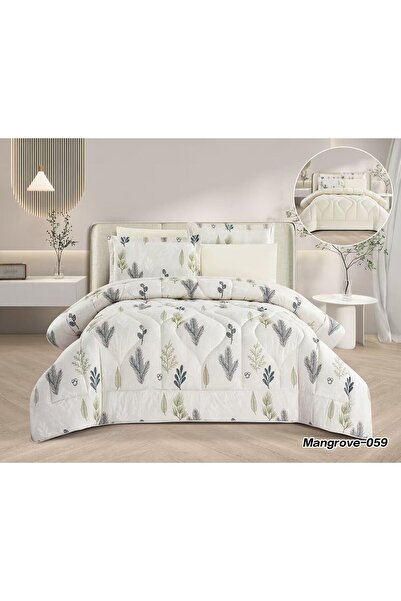 Asia Double Summer Quilt with Fixed Filling Luxury 6-Piece Quilt |   Highly S...