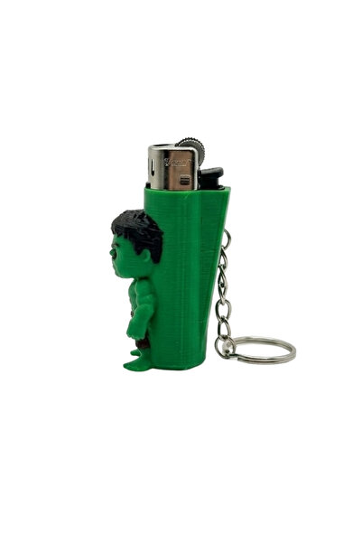 ONRSTORE Figured Lighter Keychain Lighter Case Character Design Decorative Ac...
