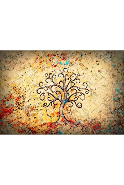 Persona Tablou Canvas, Copac Abstract- 100 X 70 cm