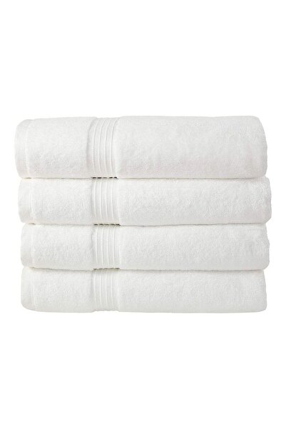 Bliss Casa 4-Piece Bath Towels, 100% Combed Cotton 550 GSM Superior Quality, ...