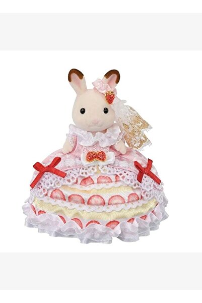 SYLVANIAN FAMILIES Freya’nın Doğum Günü Çilekli Pasta Elbisesi 5847