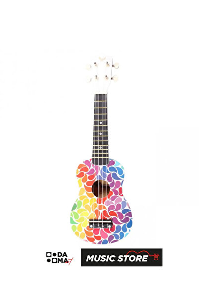 Angel AUK21-MCPT Soprano Ukulele – Desenli