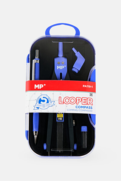 Main Paper 5 Piece Looper Bow Compass Set, Multicolor
