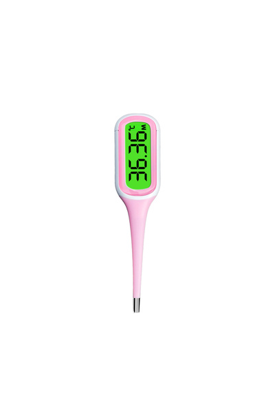 choice2 Pink 8 Seconds Backlit Fever Thermometer Medical Household Digital LC...
