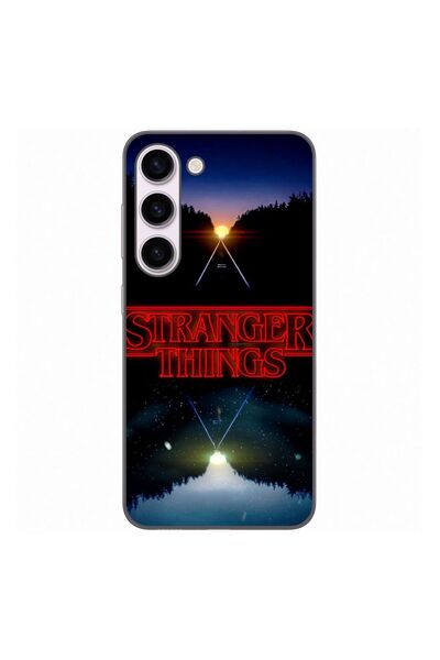 OEM Husa compatibila cu Samsung Galaxy S23 Silicon Gel Tpu Model Stranger Thi...
