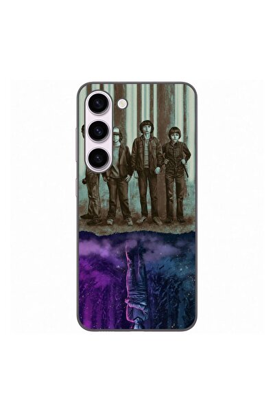 OEM Husa compatibila cu Samsung Galaxy S23 Silicon Gel Tpu Model Stranger Thi...