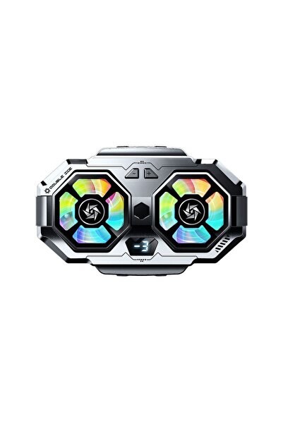 Techsuit Ψύκτης Τηλεφώνου (SL22) - Διπλή Τουρμπίνα, με Ψηφιακή Οθόνη LED, Φωτ...