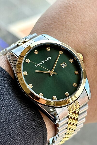 Chaperone Ch128M Men's Wristwatch with Steel Strap