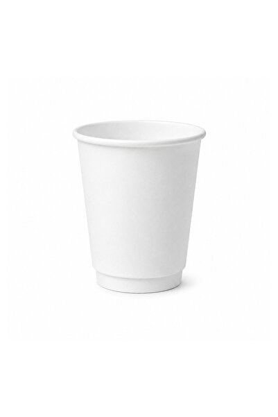 sunpack White Paper Coffee Cups 8oz – Pack of 20