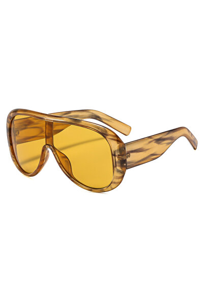 Choice 1 Retro Oversized Pilot Sunglasses Women Fashion Luxury Big Frame One ...